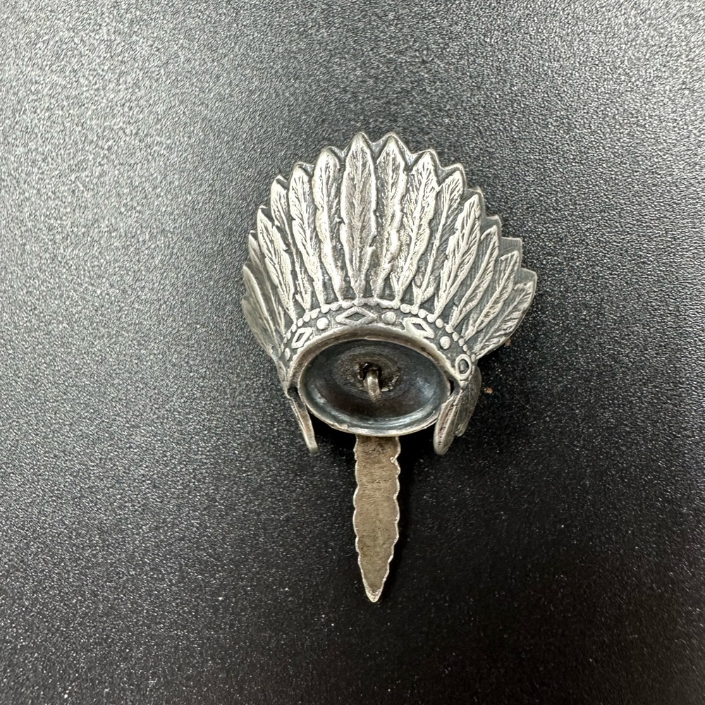 Vintage Sterling Silver Native Headdress